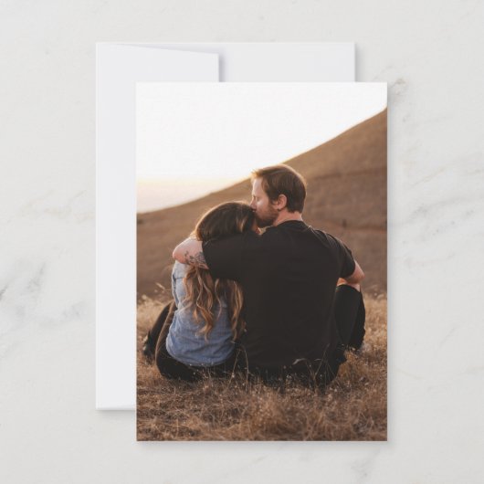 Boho moderne mariage folklorique RSVP détails QR C (Dos)