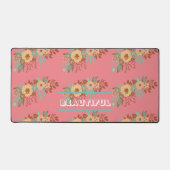 Boho moderne rose floral (Recto)