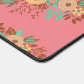 Boho moderne rose floral (Coin)