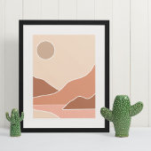 boho moderne wandkunst afdruk poster
