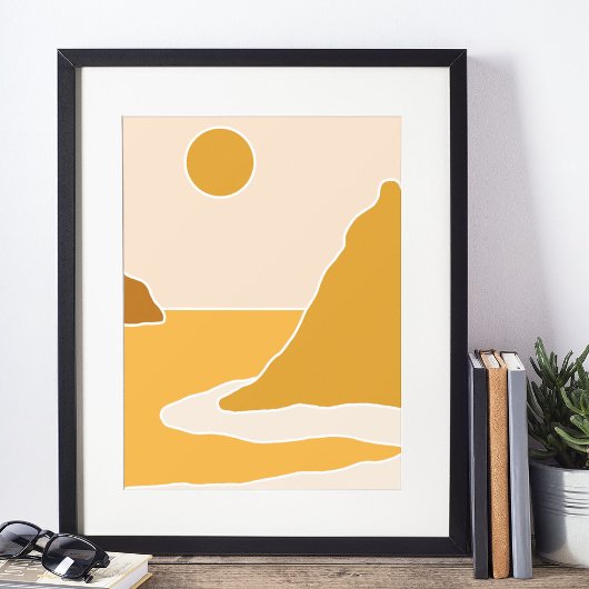 boho moderne wandkunst afdruk poster