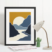 boho moderne wandkunst Afdrukken, waardevol Poster