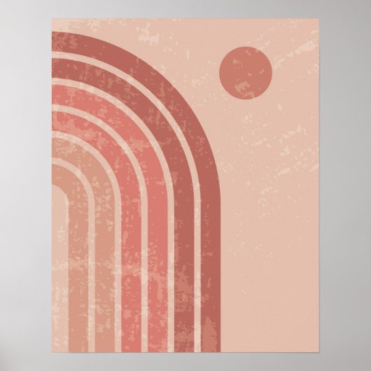 boho moderne wandkunst Afdrukken, waardevol Poster (Voorkant)