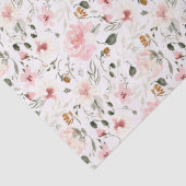 Boho moderne waterverf florale tissuepapier (Detail)