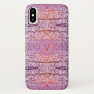 Boho Monogram iPhone X Hoesje