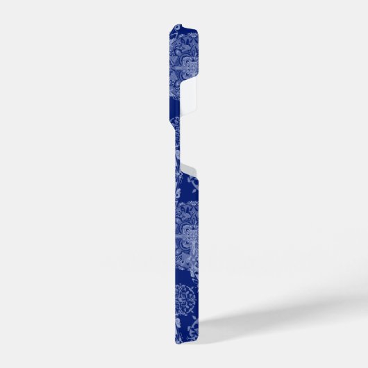 Boho Moody Blues Mandalas iPhone Hoesje (Linkerkant)