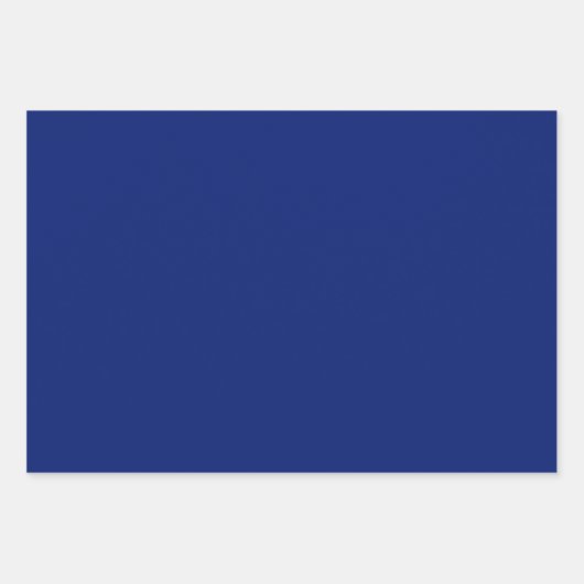 Boho Moody Blues Mandala's, Strepen en Solid Inpakpapier Vel (Voorkant 3)