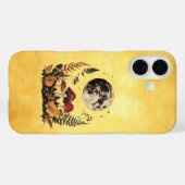 Boho Moon et champignons iPhone 16 coque (Verso (horizontal))