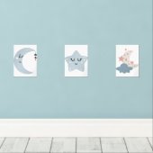 Boho Moon et Star Nursery (Parquet)