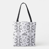 Boho Moon & Sac fourre-tout Soleil - Noir et Blanc (Dos)