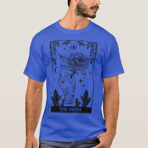 Boho Moon Zuster Bride Tarot Card Witch Hand H T-shirt