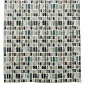 Boho Motif rideau de douche (Devant)