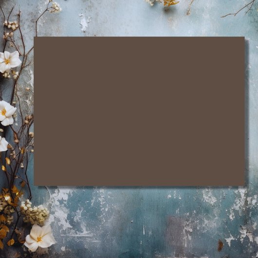 Boho Mountain Wildflower bruiloft Bedankkaart