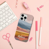 Boho Mountains Landscape Colorful Dreamy iPhone Hoesje