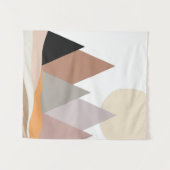 Boho Mountains Tapestry Wandkleed (Voorkant (horizontaal))