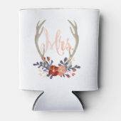 Boho Mrs Antler Koelbox Blikjeskoeler (Voorkant)