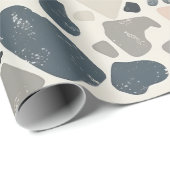 Boho Multicolor Terrazzo Cadeaupapier (Rol Hoek)