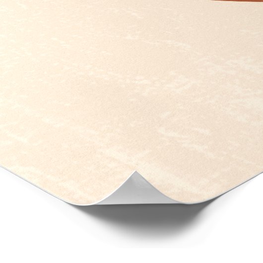 Boho Muted Neutral Abstracte Zon en Vormt Kunst Poster (Hoek)