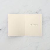 Boho Mystieke Zonneverjaardag Kaart (Binnen)