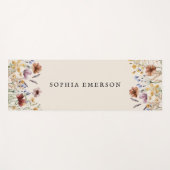 Boho Name Yoga Mat (Voorkant (horizontaal))