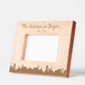 Boho Nature Anniversaire Rustique Cadre (Gauche)