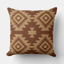 Boho Navajo Tribal Throw Pillow Kussen