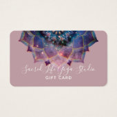 Boho Nebula Bloom | Conception de Mandala (Devant)