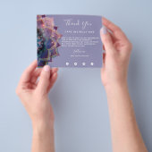 Boho Nebula Mandala, Mystical Flyer (Hand)