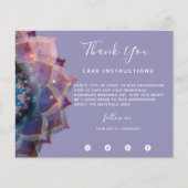 Boho Nebula Mandala, Mystical Flyer (Voorkant)