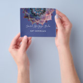 Boho Nebula Mandala, Mystical Flyer (Hand)