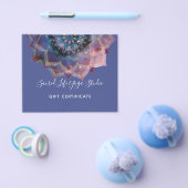 Boho Nebula Mandala, Mystical Flyer (Enkel)