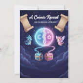 Boho Neutral Gender Reveal Invitation (Dos)