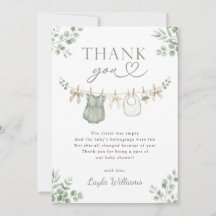 Boho Neutrale Waslijn Meisje Baby Shower