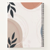 Boho Neutre Cahier Journal Propre | pas d'excuses (Dos)