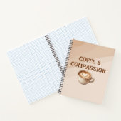 Boho Neutre Élégant Journal de Notes | café (Intérieur)