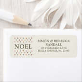 Boho Noel Rustieke Boerderij Eenvoudig Kerstfeest  Etiket (Insitu)