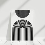 Boho noir et blanc Sun et Rainbow Wall Art<br><div class="desc">Boho noir et blanc Sun et Rainbow Wall Art</div>