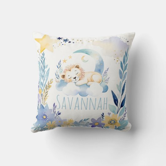 Boho Nom du club de couchage Nursery Coussin (Verso)