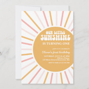 boho notre petite invitation d'anniversaire de sol