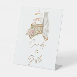 Boho Nursery Baby shower Kaarten en cadeaus Reclamebord Met Voetstuk
