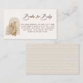 Boho Nursery Book Request Enclosure Kaart Plaatskaartje (Voorkant / Achterkant)