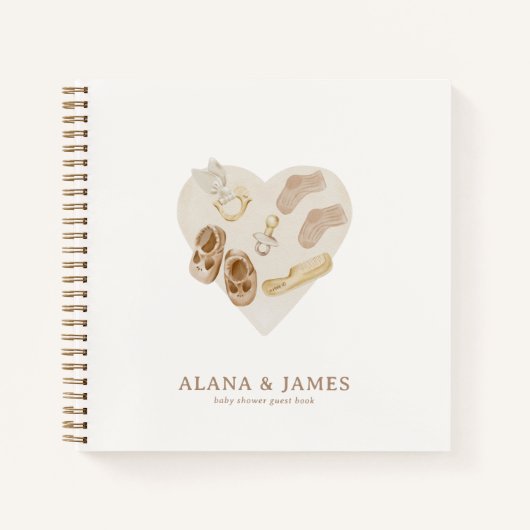 Boho Nursery Chic Baby shower Budget Livre d'or (Devant)
