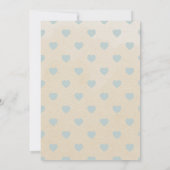 Boho Nursery Chic Boy Baby shower Invitation (Dos)