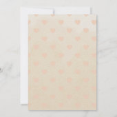 Boho Nursery Chic Girl Baby shower Invitation (Dos)