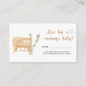 Boho nursery quelle grande carte d'enceinte du ven (Devant)