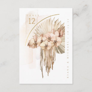 Boho Oase Trouwboeket Tafelnummer ID959