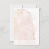 Boho Oasis Bruiloft ID959 RSVP Kaartje (Achterkant)