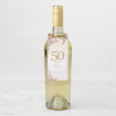 Boho Oasis Jubileum Bloemen ID959 Flessenhanger (Op fles)