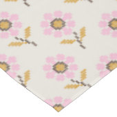 Boho Oekraïense Folk Cross Stitch Floral Tafelkleed (Gekanteld)