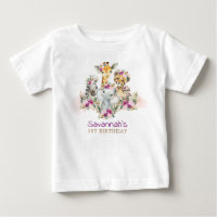 Boho Oerwoud Safari Wilde Dieren Baby Birthday
